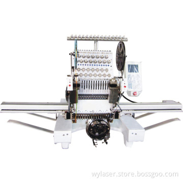 Double sequins single head embroidery machine